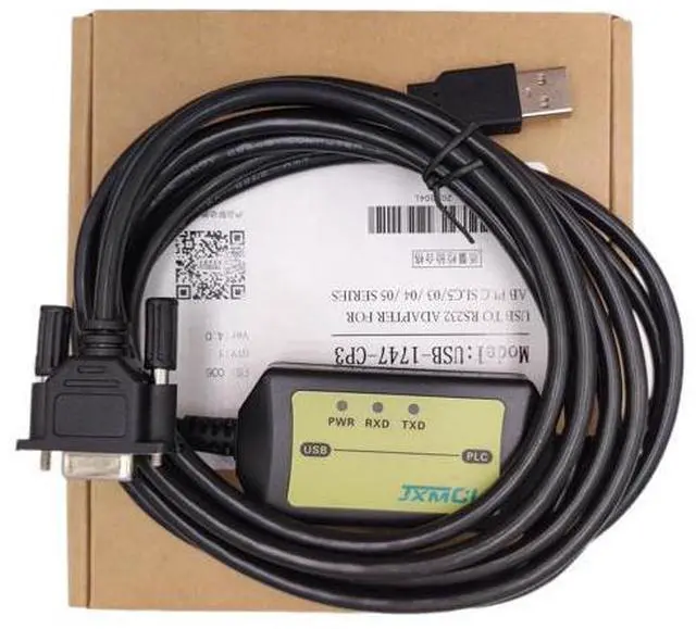 Alt view image 3 of 5 - LITKEQ New USB-1747-CP3 PLC Programming Cable Compatible with AB USB-1747-CP3 SLC 5/03 5/04 5/05