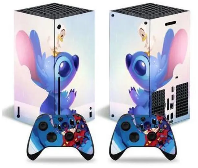 Main image of Stitch Series X Skin Sticker Decal Full Film for SeriesX Console and 2 Controllers Skin Sticker Vinyl(TN-SeriesX-8049) - OEM
