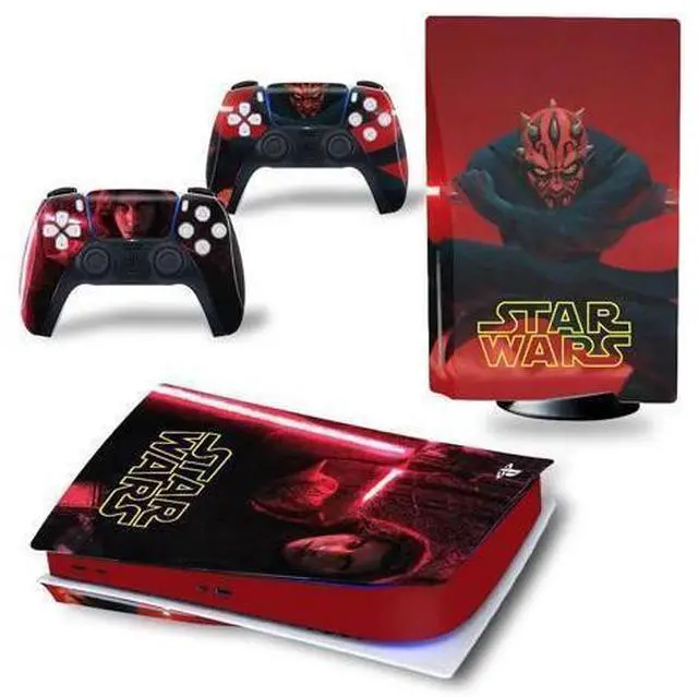 Main image of Star Wars PS5 Disk Skin Sticker Decal for PS5Disk Console and 2 Controllers PS5 Disk Skin Sticker Vinyl(TN-PS5Disk-4430)