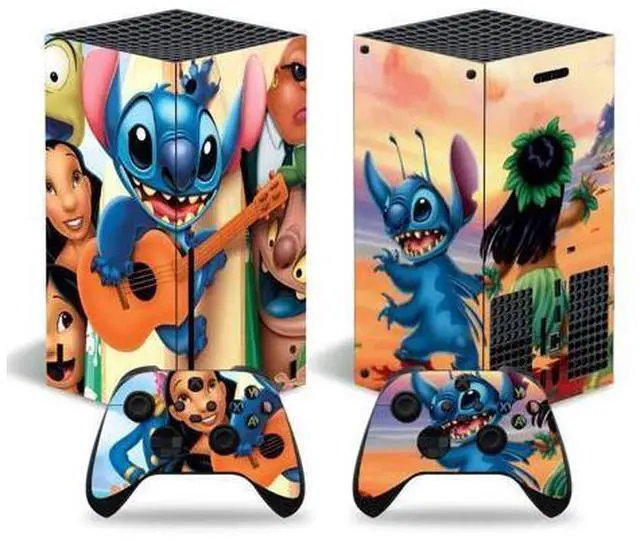 Main image of Stitch Series X Skin Sticker Decal Full Film for SeriesX Console and 2 Controllers Skin Sticker Vinyl(TN-SeriesX-8052)