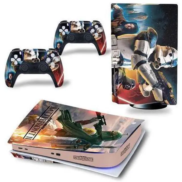 Main image of Star Wars PS5 Disk Skin Sticker Decal for PS5Disk Console and 2 Controllers PS5 Disk Skin Sticker Vinyl(TN-PS5Disk-4427)