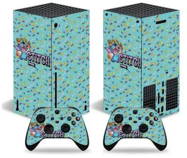Main image of Stitch Series X Skin Sticker Decal Full Film for SeriesX Console and 2 Controllers Skin Sticker Vinyl(TN-SeriesX-8058) - OEM
