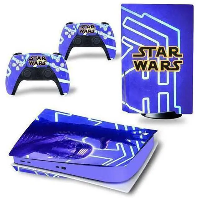 Main image of Star Wars PS5 Disk Skin Sticker Decal for PS5Disk Console and 2 Controllers PS5 Disk Skin Sticker Vinyl(TN-PS5Disk-4434)
