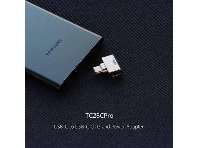 Alt view image 2 of 6 - DDHIFI TC28C Pro USB-C to USB-C OTG Lightweight Power Adapter Converter