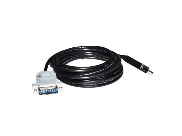 Alt view image 3 of 6 - FTDI FT232RL USB TO D-SUB 15 PIN DB15 MALE ADAPTER RS232 SERIAL COMMUNICATION CABLE FOR YOKOGAWA SERVO DRIVER DRVGIII LINK TO PC 3M Length(3M Length)