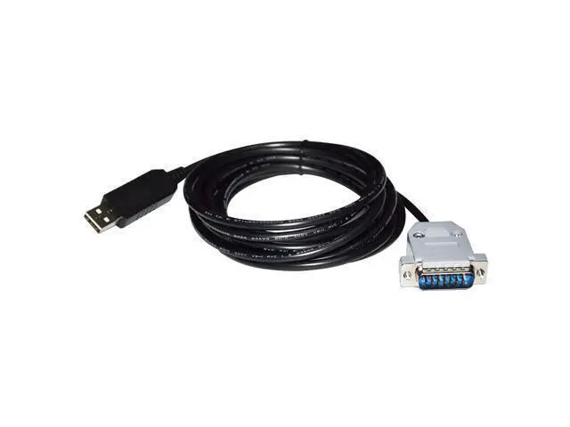 Alt view image 2 of 6 - FTDI FT232RL USB TO D-SUB 15 PIN DB15 MALE ADAPTER RS232 SERIAL COMMUNICATION CABLE FOR YOKOGAWA SERVO DRIVER DRVGIII LINK TO PC 3M Length(3M Length)