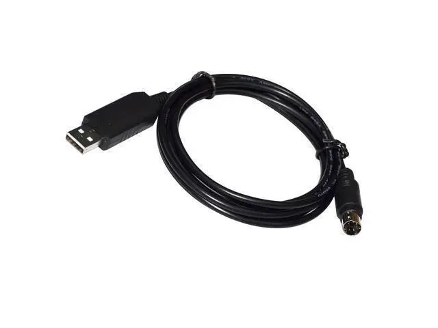 Alt view image 2 of 6 - FTDI FT232RL CHIP USB TO MINI DIN 5PIN MD5 MALE RS232 CONVERTER SERIAL PLC PROGRAMMING COMMUNICATION CABLE FOR PANASONIC PLC 5M Length