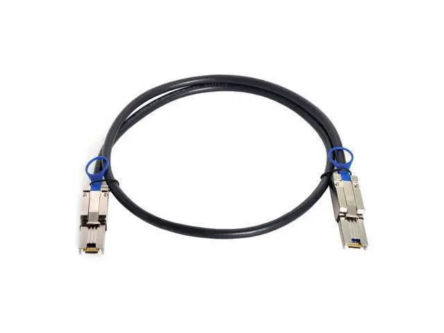 Alt view image 7 of 7 - SFF-8088 to SFF-8088 Cable,Mini SAS SFF-8088 26Pin 4X 4 Lane Data Disk Raid Multilane External Extension Cable 6Gbps 0.5cm