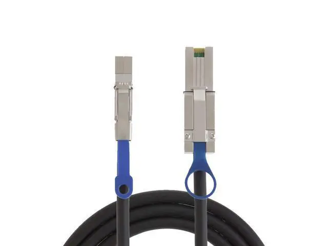 Alt view image 5 of 5 - External Mini SAS HD Cable, Mini SAS SFF-8644 to SFF-8088 Cable, 6 Gbps, 2M/6.6FT