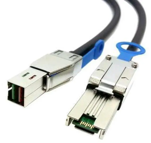 Main image of Mini SAS SFF-8088 to SFF-8644 High Density HD Data Server Raid Cable 0.5M