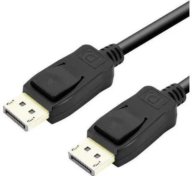 Main image of 4K DisplayPort to DisplayPort Cable (DP to DP Cable, Display Port Cable) 6 Feet - 4K 60Hz, 2K 144Hz Monitor Support ,Black