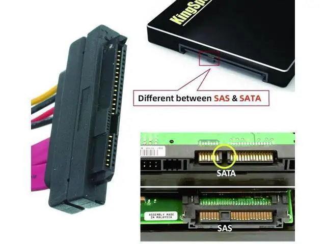 Alt view image 5 of 7 - SFF-8482 Extension Cable SAS 29Pin SFF-8482 Male to SFF-8482 Female Hard Disk Drive Extension Cable 0.5m