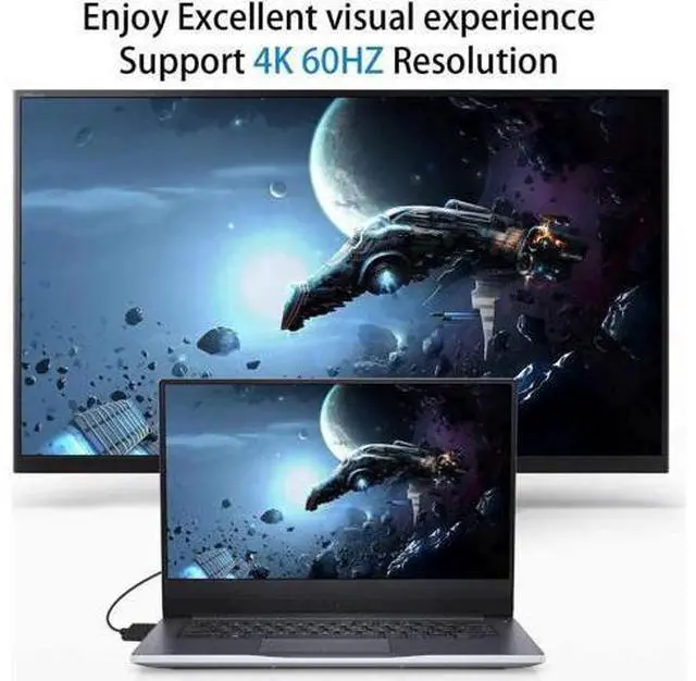 Alt view image 5 of 7 - Mini HDMI to Standard HDMI Cable HDMI to Mini HDMI Cable Ultra-Thin Left Angled 90 Degree Mini HDMI Male to HDMI Male Cable Support 4K Ultra HD 1080p 3D(HDMI 2.0) (15cm/6 inch)