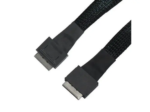 Alt view image 6 of 7 - Oculink Cable PCIe 4.0 SFF-8611 to SFF-8611 8i Cable for Server (1.6 feet (50 cm))