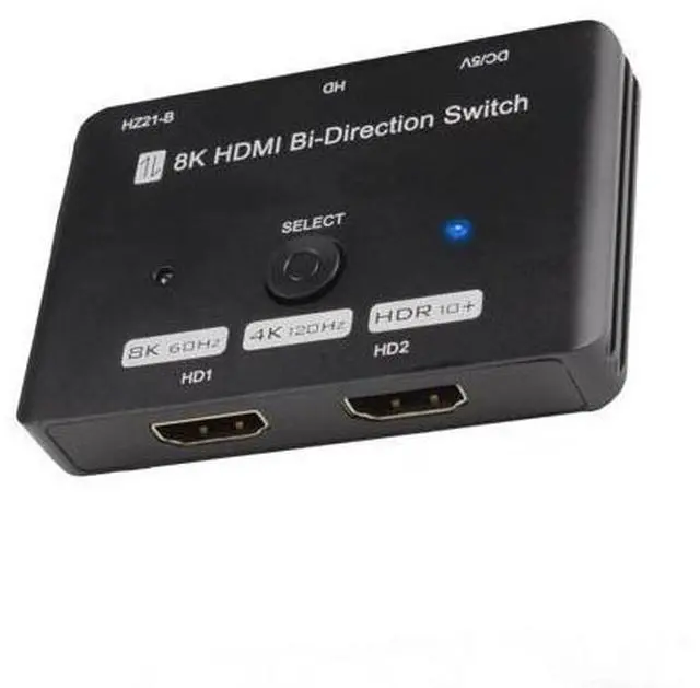 Main image of Upgraded HDMI 2.1 Switch 4K@120Hz, Bidirectional 48Gbps HDMI Switcher with 2in 1out or 1in 2out Supports 8K@60Hz 4K@120Hz 2K@144Hz & Fits for Xbox PS5/4 HDMI Projectors TV