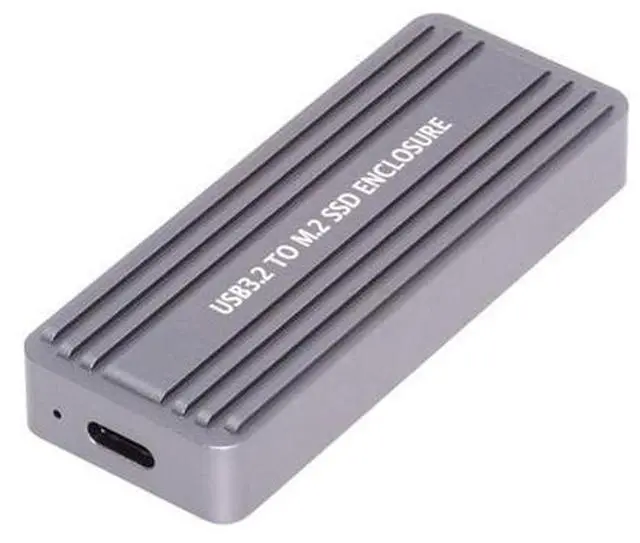 Main image of USB 3.2 to M.2 NVME/SATA SSD Enclosure Reader,USB 3.2 Gen 2x2 20Gbps 2230/2242mm Enclosure Adapter with RTL9220 chipset