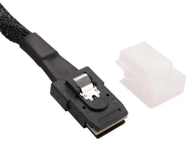 Alt view image 2 of 4 - MINI SAS HD To MINI SAS 36PIN Adapter Cable SFF-8644 To SFF-8087 Server Hard Disk Cable 12Gbps 3.33TF/1M