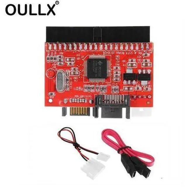 Main image of 2 in 1 IDE to SATA / SATA to IDE Adapter Converter 3.5" 40pin for DVD CD HDD Bidirectional Transfer for PC SATA Data Cable