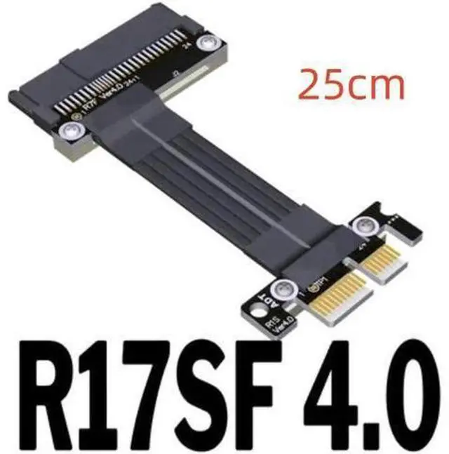 Main image of PCIe 4.0 1x SSD To SFF-8639 (U.2) Adapter Cable For 2.5" NVMe U.2 SFF-8639 SSD Gold