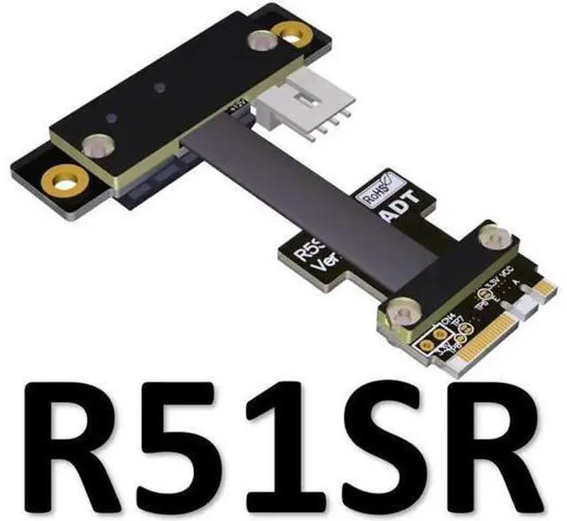 Main image of M.2 Key A.E. WiFi To PCI Express X1 X4 X8 X16 Extension Cable Riser PCI-E 3.0 4.0 1x 4x 8x 16x NGFF M2 Adapter Cable Grey