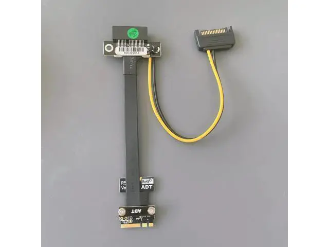 Alt view image 3 of 7 - M.2 Key A.E. WiFi To PCI Express X1 X4 X8 X16 Extension Cable Riser PCI-E 3.0 4.0 1x 4x 8x 16x NGFF M2 Adapter Cable Gold