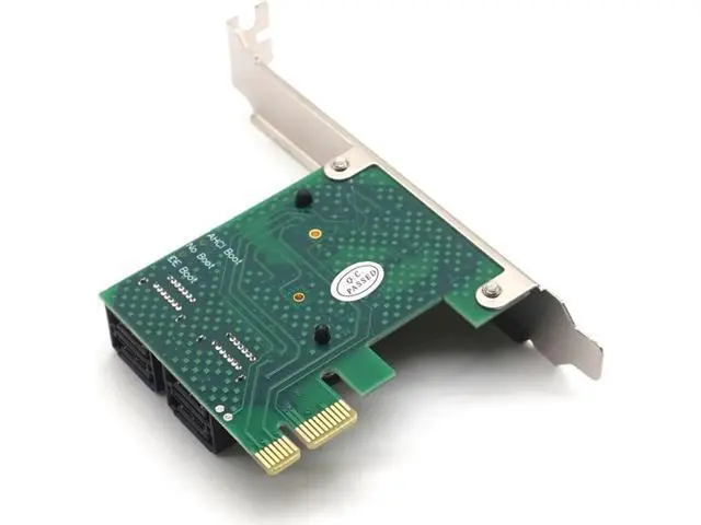 Alt view image 5 of 7 - 4 port SATA 3.0 to PCIe expansion Card PCI express PCI-E SATA Adapter PCI-e SATA 3 Converter for hdd SSD IPFS Mining Controller