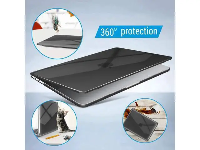 Alt view image 2 of 7 - Compatible with MacBook Pro 16 Inch Case A2141 Release 2020 2019, Hard Shell Case with Keyboard Cover for Old Version Mac Pro 16"