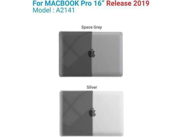 Alt view image 7 of 7 - Compatible with MacBook Pro 16 Inch Case A2141 Release 2020 2019, Hard Shell Case with Keyboard Cover for Old Version Mac Pro 16"