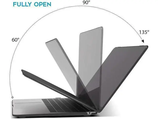 Alt view image 2 of 7 - Compatible with MacBook Air 13 inch Case 2022, 2021-2018 Release A2337 M1 A2179 A1932 with Retina Display Touch ID, Plastic Hard Shell with Keyboard Cover