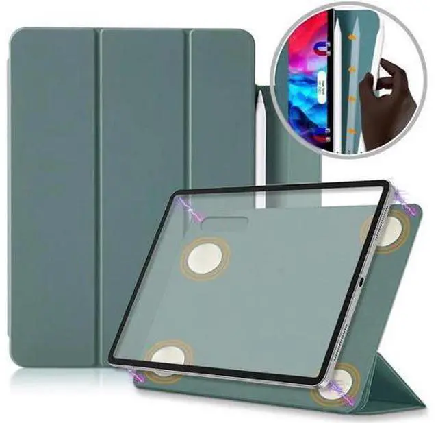 Main image of Case for New iPad Air 4 10.9 Inch 2020 4th Generation with Pencil Holder Smart Protective Stand Cover with Auto Sleep Wake