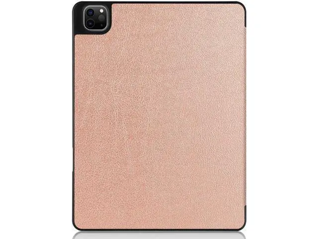 Alt view image 6 of 7 - iPad Pro 12.9 inch Case 2021 5th Generation with Pencil Holder, Slim Lightweight Trifold Stand Cover -- Pencil Charging + Auto Sleep/Wake -- Soft TPU Back Cover for New iPad Pro 12.9 2021