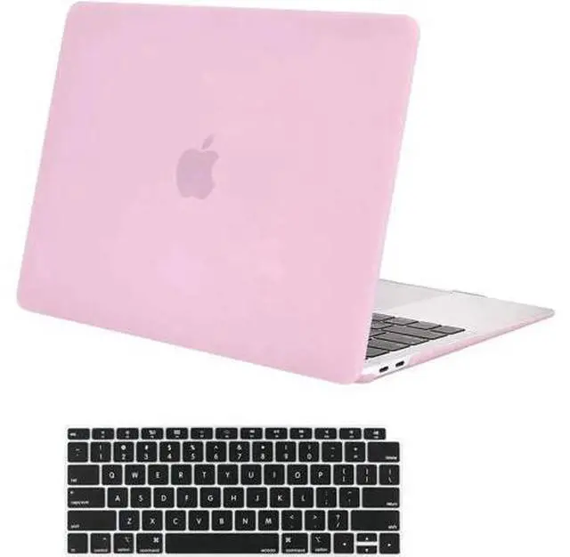 Main image of Compatible with MacBook Air 13 inch Case 2020 2019 2018 Release A2337 M1 A2179 A1932 Retina Display with Touch ID, Protective Plastic Hard Shell Case & Keyboard Cover Skin