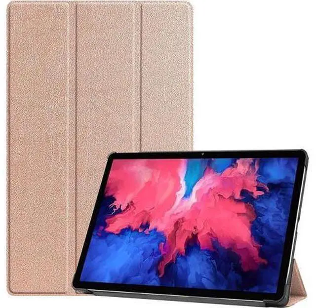 Main image of Lenovo Tab P11 11 inch Case 2020 Model: TB-J606F TB-J606X, Slim Lightweight Smart Cover Tri-fold Stand Folio Hard Shell Case for Lenovo Tab P11 11 2020 Release Full HD Tablet