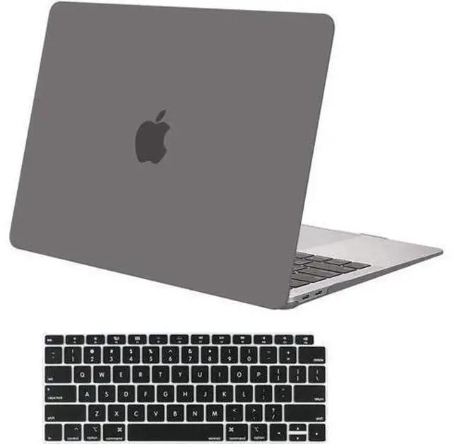 Main image of Compatible with MacBook Air 13 inch Case 2020 2019 2018 Release A2337 M1 A2179 A1932 Retina Display with Touch ID, Protective Plastic Hard Shell Case & Keyboard Cover Skin
