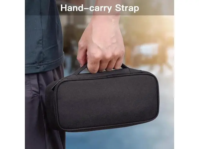 Alt view image 3 of 7 - Cable Organizer Bag, Electronic Organizer Travel Case for Charger & Cords, Travel Accessories, Portable Power Bank