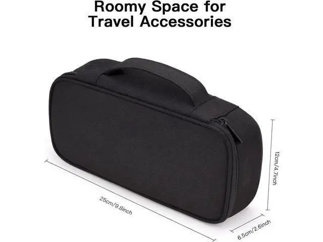 Alt view image 7 of 7 - Cable Organizer Bag, Electronic Organizer Travel Case for Charger & Cords, Travel Accessories, Portable Power Bank