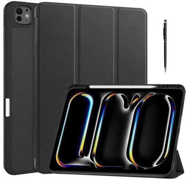 Main image of Case for iPad Pro 11 Inch 2022 2021 2020 2018, Slim Smart Stand Cover for for iPad Pro 11 4th Gen 2022/3rd Gen 2021/ 2nd Gen 2020/1st Gen 2018 with Pencil Holder, Universal Stylus Pen