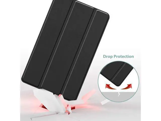 Alt view image 6 of 7 - LG G Pad 5 10.1 FHD Case Slim Light Smart Cover Trifold Stand Hard Shell Folio Case for 10.1 inch LG G Pad 5 2019