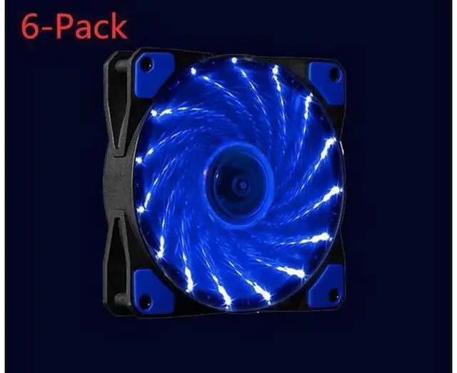 Main image of RGB PC Case Fans Computer Case Cooling Fan 12V DC 15 Lights Streamer Chassis Fan 12CM RGB LED PWM Light Heat Dissipation Fan