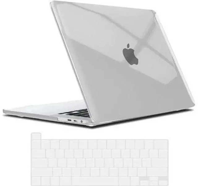Main image of Compatible with MacBook Pro 16 Inch Case A2141 Release 2020 2019, Hard Shell Case with Keyboard Cover for Old Version Mac Pro 16" Crystal Clear