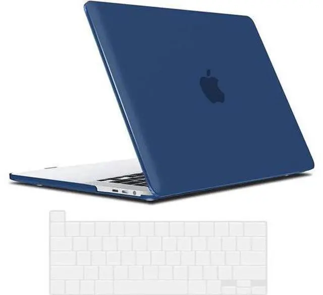 Main image of Compatible with MacBook Pro 16 Inch Case A2141 Release 2020 2019, Hard Shell Case with Keyboard Cover for Old Version Mac Pro 16" Navy Blue