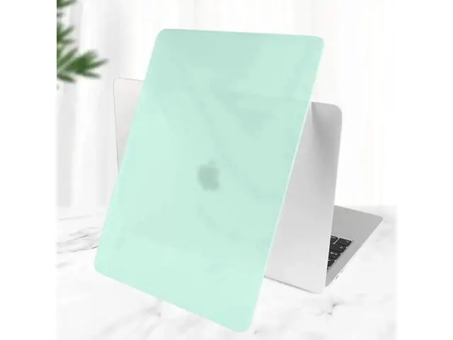 Alt view image 4 of 7 - Compatible with MacBook Air 13 inch Case 2022, 2021-2018 Release A2337 M1 A2179 A1932 with Retina Display Touch ID, Plastic Hard Shell with Keyboard Cover Green