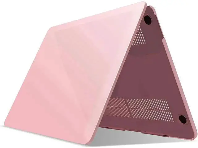 Alt view image 7 of 7 - Compatible with MacBook Pro 16 Inch Case A2141 Release 2020 2019, Hard Shell Case with Keyboard Cover for Old Version Mac Pro 16" Matte Pink
