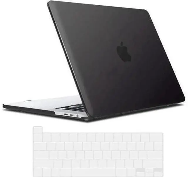 Main image of Compatible with MacBook Pro 16 Inch Case A2141 Release 2020 2019, Hard Shell Case with Keyboard Cover for Old Version Mac Pro 16" Matte Black