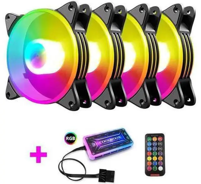 Main image of 120mm Case Fan Cooler PC Air 12cm Cooling Fans 6PIN RGB Radiator 12V Mute Computer ARGB Aura Sync