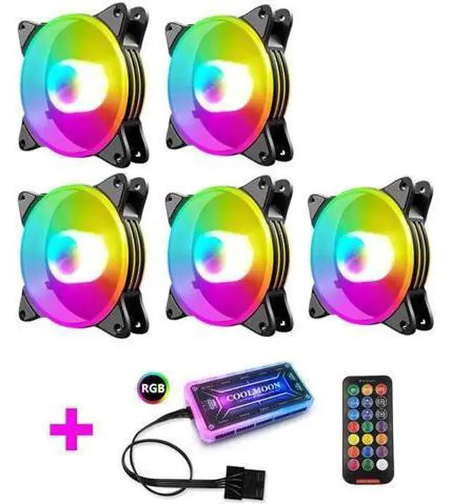 Main image of 120mm Case Fan Cooler PC Air 12cm Cooling Fans 6PIN RGB Radiator 12V Mute Computer ARGB Aura Sync