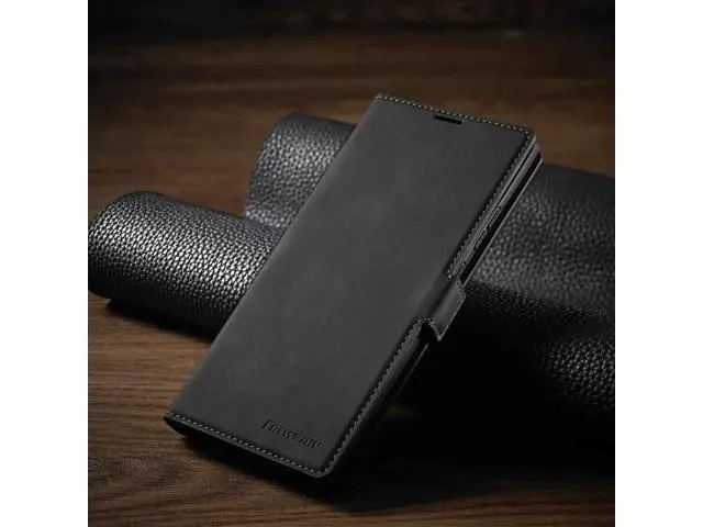 Alt view image 3 of 6 - Samsung Galaxy Note 20 Ultra 5G Case, Premium PU Leather Cover TPU Bumper with Card Holder Kickstand Hidden Magnetic Shockproof Flip Wallet Case for Samsung Galaxy Note 20 Ultra 5G
