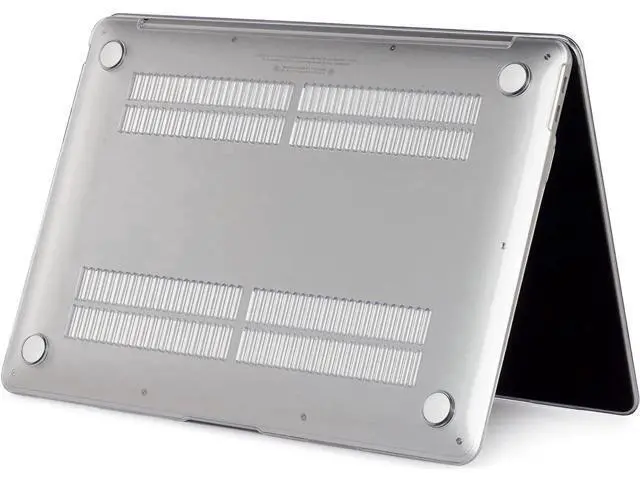 Alt view image 2 of 7 - Compatible with MacBook Air 13 inch Case 2022, 2021-2018 Release A2337 M1 A2179 A1932 with Retina Display Touch ID, Plastic Hard Shell with Keyboard Cover Crystal Clear