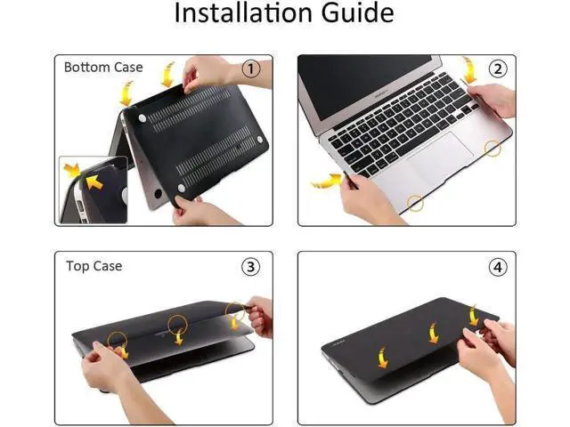 Alt view image 2 of 3 - Macbook Pro 13 inch Retina Case Rubberized Hard Case for MacBook Pro 13.3" with Retina Display A1502 A1425 Shell Cover with Keyboard Skin