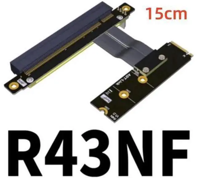 Main image of PCI-E 3.0 Riser Card M.2 for NGFF for NVMe to PCIe x16 Extension Cable Gen3 SATA Power Cable 32G/bps for BTC Miner